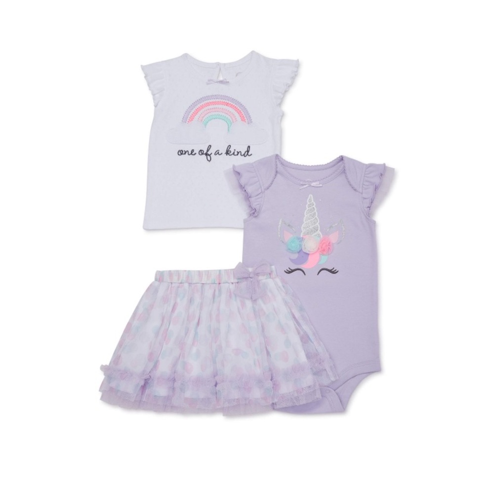 🦄 NEW!! Girls Matching Unicorn Outfit